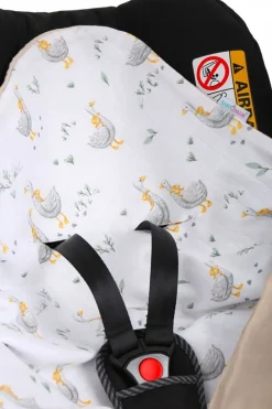 Babymam muślinowy otulacz kocyk nosidełka fotelika