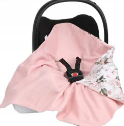 Babymam muślinowy otulacz kocyk nosidełka fotelika