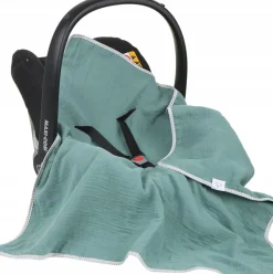 Babymam muślinowy otulacz kocyk nosidełka fotelika