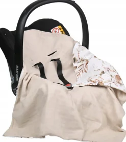 Babymam muślinowy otulacz kocyk nosidełka fotelika