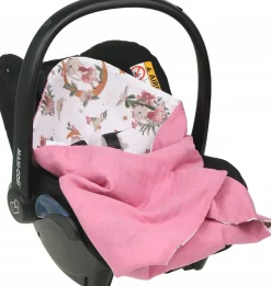 Babymam muślinowy otulacz kocyk nosidełka fotelika