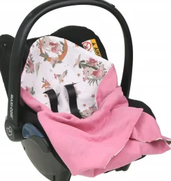 Babymam muślinowy otulacz kocyk nosidełka fotelika