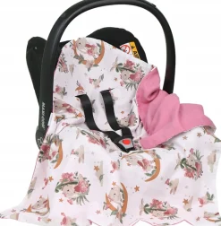 Babymam muślinowy otulacz kocyk nosidełka fotelika
