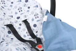 Babymam muślinowy otulacz kocyk nosidełka fotelika