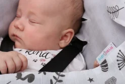 Babymam muślinowy otulacz kocyk nosidełka fotelika