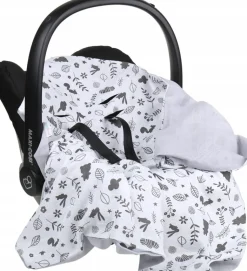 Babymam muślinowy otulacz kocyk nosidełka fotelika