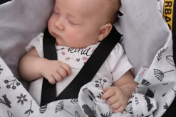 Babymam muślinowy otulacz kocyk nosidełka fotelika