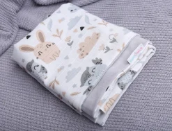Babymam muślinowy otulacz kocyk nosidełka fotelika