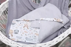 Babymam muślinowy otulacz kocyk nosidełka fotelika