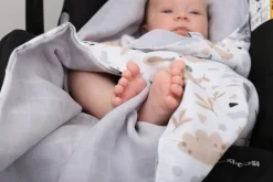 Babymam muślinowy otulacz kocyk nosidełka fotelika