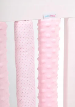 Babymam ochraniacz modułowy do łóżeczka minky 20el