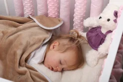 Babymam ochraniacz modułowy do łóżeczka minky 20el