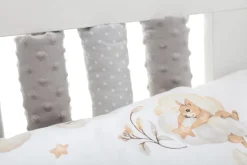 Babymam ochraniacz modułowy do łóżeczka minky 20el