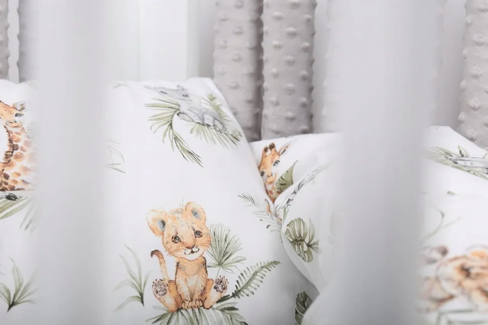 Babymam ochraniacz modułowy do łóżeczka minky 20el