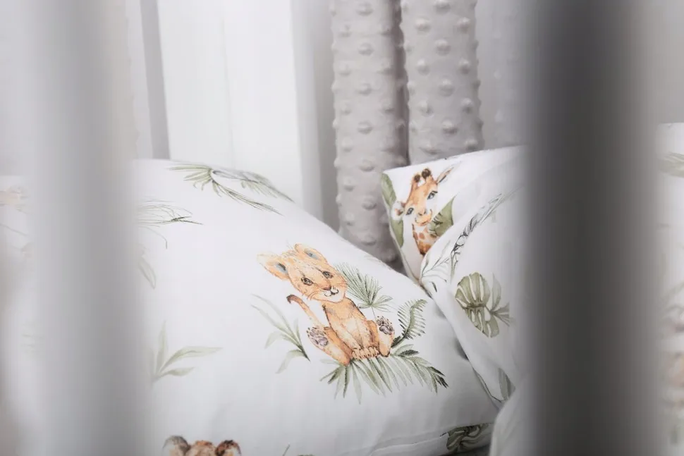 Babymam ochraniacz modułowy do łóżeczka minky 20el