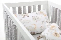 Babymam ochraniacz modułowy do łóżeczka minky 20el