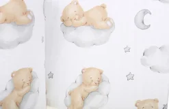 Babymam ochraniacz na całe łóżeczko 360x30cm