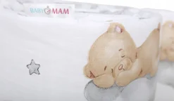 Babymam ochraniacz na całe łóżeczko 360x30cm