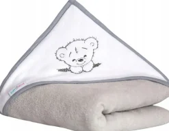 Babymam okrycie kąpielowe ręcznik 100x100 bawełna