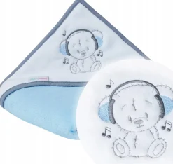 Babymam okrycie kąpielowe ręcznik 100x100 bawełna
