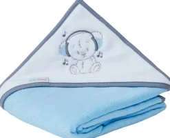 Babymam okrycie kąpielowe ręcznik 100x100 bawełna
