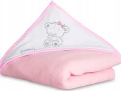 Babymam okrycie kąpielowe ręcznik 100x100 bawełna
