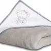 Babymam okrycie kąpielowe ręcznik 100x100 bawełna
