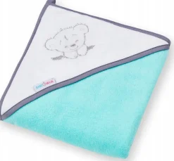 Babymam okrycie kąpielowe ręcznik 100x100 bawełna
