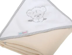 Babymam okrycie kąpielowe ręcznik 100x100 bawełna