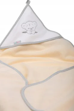 Babymam okrycie kąpielowe ręcznik 100x100 bawełna