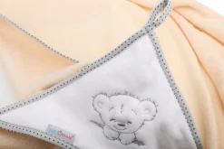 Babymam okrycie kąpielowe ręcznik 100x100 bawełna