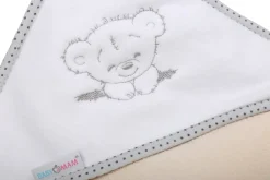 Babymam okrycie kąpielowe ręcznik 100x100 bawełna