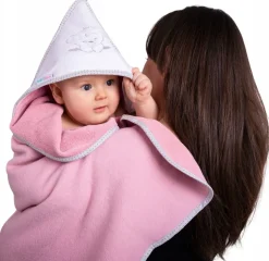 Babymam okrycie kąpielowe ręcznik 100x100 bawełna