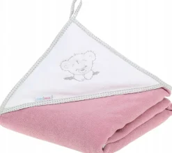 Babymam okrycie kąpielowe ręcznik 100x100 bawełna