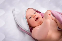 Babymam okrycie kąpielowe ręcznik 100x100 bawełna