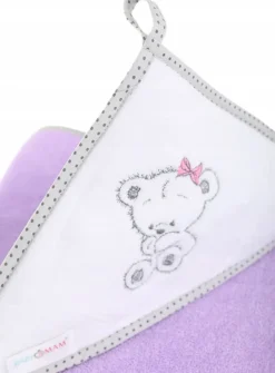Babymam okrycie kąpielowe ręcznik 100x100 bawełna