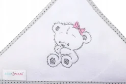 Babymam okrycie kąpielowe ręcznik 100x100 bawełna
