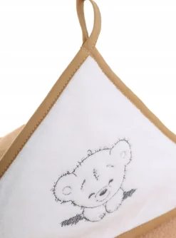 Babymam okrycie kąpielowe ręcznik 100x100 bawełna
