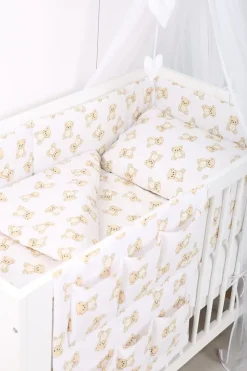 Babymam organizer przybornik do łóżeczka łóżeczko