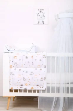 Babymam organizer przybornik do łóżeczka łóżeczko