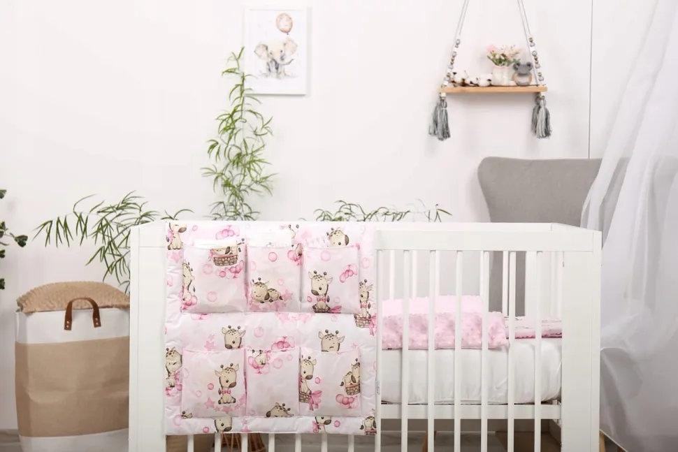 Babymam organizer przybornik do łóżeczka łóżeczko