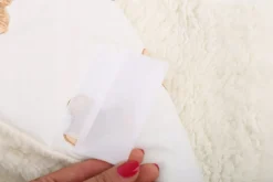 Babymam otulacz do fotelika wózka nosidełka zapinany ciepły bawełna plusz
