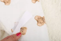 Babymam otulacz do fotelika wózka nosidełka zapinany ciepły bawełna plusz