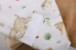 Babymam otulacz do fotelika wózka nosidełka zapinany ciepły bawełna plusz
