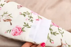 Babymam otulacz do fotelika wózka nosidełka zapinany ciepły bawełna plusz