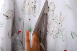 Babymam otulacz do fotelika wózka nosidełka zapinany ciepły bawełna plusz