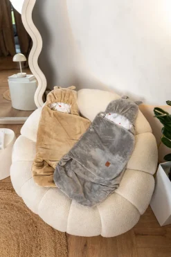 Babymam otulacz do fotelika wózka nosidełka zapinany ciepły bawełna plusz