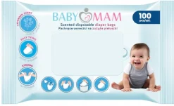 Babymam pachnące woreczki na zużyte pieluszki babymam 100szt