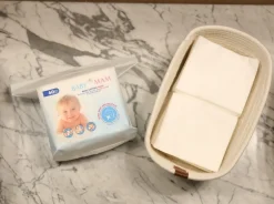 Babymam płatki kosmetyczne bawełniane dla niemowląt dzieci 60szt