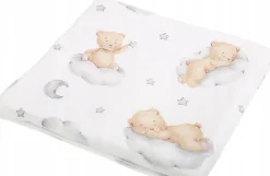 Babymam pielucha muślinowa kocyk otulacz 120x120cm
